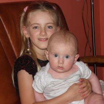Patrycja 9 lat, Dawid 6 miesięcy